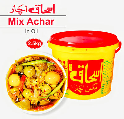 Ishaq Mix Achar - 2.5KG Balti - Ishaq Achar